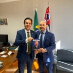 Visita de Cortesia do Presidente da Associação Marcos Mercadante de Judô ao Gabinete do Deputado Federal Adilson Barroso